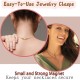 Magnetic Necklace Clasps and Closures - Gold and Silver Plated Bracelet Connectors for Necklaces Chain Jewelry Making Magnetic Necklace Clasps and Closures - Gold and Silver Plated Bracelet Connectors for Necklaces Chain Jewelry Making
