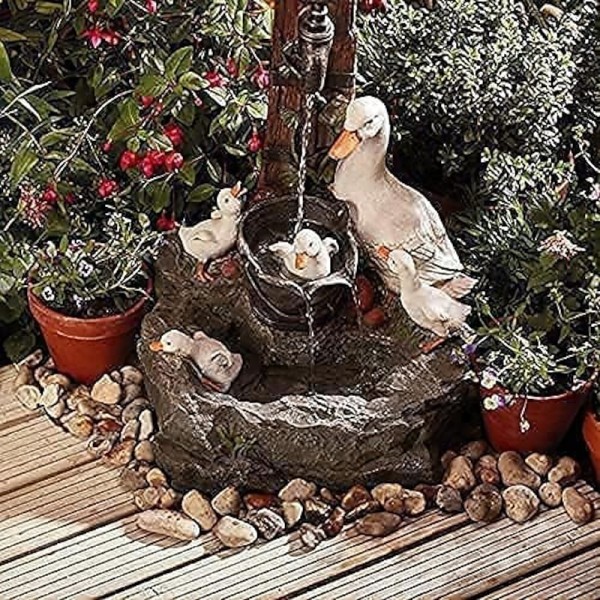 Duck Family Patio Statue, Cute Resin-Duck Animal Sculpture, Animal Garden Statue Decoration, Patio Yard Lawn Ornaments, Creative Resin Outdoor Sculpture, Gifts for Family and Friends Duck Family Patio Statue, Cute Resin-Duck Animal Sculpture, Animal Garden Statue Decoration, Patio Yard Lawn Ornaments, Creative Resin Outdoor Sculpture, Gifts for Family and Friends