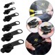 6pcs Fix Zip Puller Set- Zip Slider Repair Instant Kit - Fix Zipper Removable Rescue Replacement Pack, Instant Zipper Set 6pcs Fix Zip Puller Set- Zip Slider Repair Instant Kit - Fix Zipper Removable Rescue Replacement Pack, Instant Zipper Set