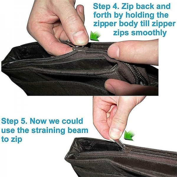 6pcs Fix Zip Puller Set- Zip Slider Repair Instant Kit - Fix Zipper Removable Rescue Replacement Pack, Instant Zipper Set 6pcs Fix Zip Puller Set- Zip Slider Repair Instant Kit - Fix Zipper Removable Rescue Replacement Pack, Instant Zipper Set