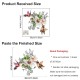 Birds Flowers Toilet Seat Lid Stickers Self-Adhesive Bathroom Wall Sticker Floral Birds Butterfly Toilet Seat Decals DIY Removable Waterproof Toilet Sticker for Bathroom Cistern Decor Birds Flowers Toilet Seat Lid Stickers Self-Adhesive Bathroom Wall Sticker Floral Birds Butterfly Toilet Seat Decals DIY Removable Waterproof Toilet Sticker for Bathroom Cistern Decor