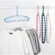 1pc Multi Hole Clothes Hanger, Multifunctional Folding Clothes Drying Rack, Space Saving Magic Hanger, Home Wardrobe Student Dormitory Drying Rack for Trousers Shirt Skirt 1pc Multi Hole Clothes Hanger, Multifunctional Folding Clothes Drying Rack, Space Saving Magic Hanger, Home Wardrobe Student Dormitory Drying Rack for Trousers Shirt Skirt