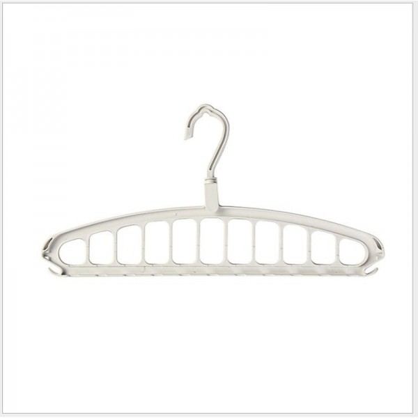 1pc Multi Hole Clothes Hanger, Multifunctional Folding Clothes Drying Rack, Space Saving Magic Hanger, Home Wardrobe Student Dormitory Drying Rack for Trousers Shirt Skirt 1pc Multi Hole Clothes Hanger, Multifunctional Folding Clothes Drying Rack, Space Saving Magic Hanger, Home Wardrobe Student Dormitory Drying Rack for Trousers Shirt Skirt