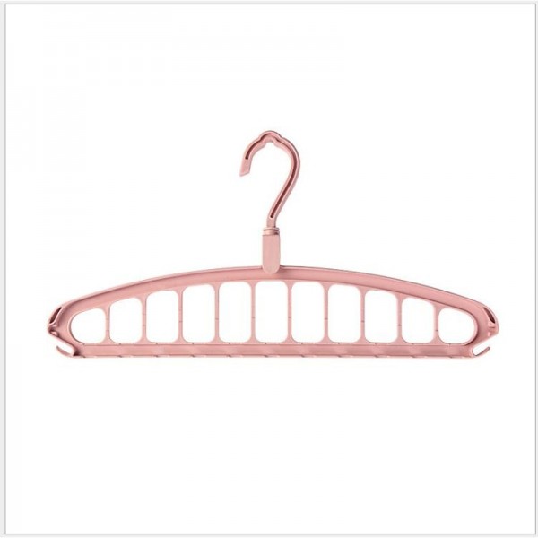 1pc Multi Hole Clothes Hanger, Multifunctional Folding Clothes Drying Rack, Space Saving Magic Hanger, Home Wardrobe Student Dormitory Drying Rack for Trousers Shirt Skirt 1pc Multi Hole Clothes Hanger, Multifunctional Folding Clothes Drying Rack, Space Saving Magic Hanger, Home Wardrobe Student Dormitory Drying Rack for Trousers Shirt Skirt