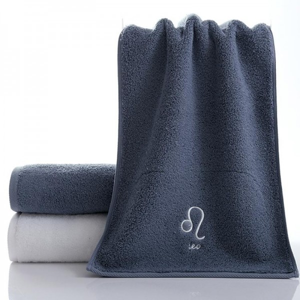 Constellation Towel 100% Cotton Towel Creative Couple Gift Thickened Sports Face Towel Pure Cotton Towel Constellation Towel 100% Cotton Towel Creative Couple Gift Thickened Sports Face Towel Pure Cotton Towel