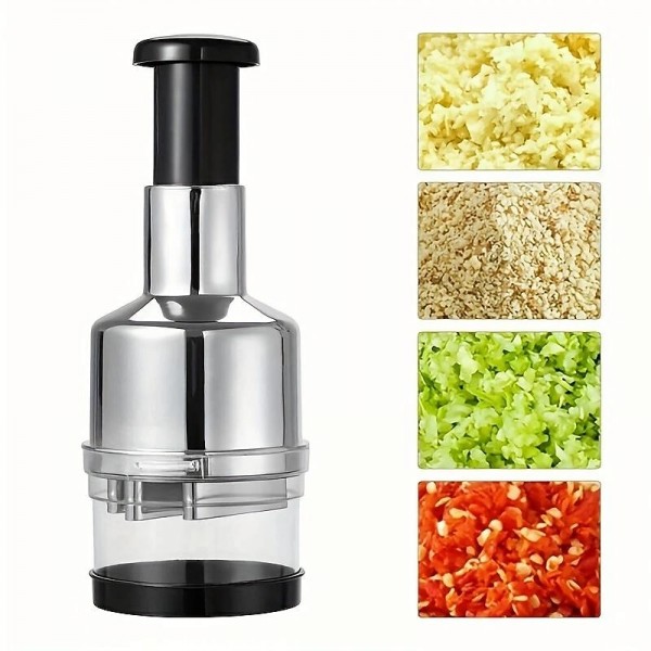 Creative Stainless Steel Garlic Cutter Onion Chopper Hand Pressure Garlic Presses Machine Kitchen Tools Kitchen Gadgets Creative Stainless Steel Garlic Cutter Onion Chopper Hand Pressure Garlic Presses Machine Kitchen Tools Kitchen Gadgets