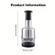 Creative Stainless Steel Garlic Cutter Onion Chopper Hand Pressure Garlic Presses Machine Kitchen Tools Kitchen Gadgets Creative Stainless Steel Garlic Cutter Onion Chopper Hand Pressure Garlic Presses Machine Kitchen Tools Kitchen Gadgets