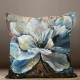 Blue Flower Double Side Pillow Cover 1PC Soft Decorative Square Cushion Case Pillowcase for Bedroom Livingroom Sofa Couch Chair Blue Flower Double Side Pillow Cover 1PC Soft Decorative Square Cushion Case Pillowcase for Bedroom Livingroom Sofa Couch Chair