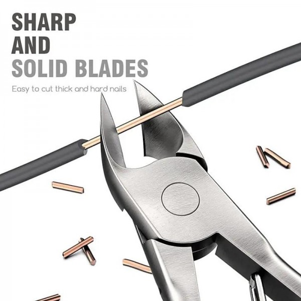 Podiatrist Toenail Clippers, Professional Thick & Ingrown Toe Nail Clippers For Men & Seniors, Pedicure Clippers Toenail Cutters, Super Sharp Curved Blade Grooming Tool Podiatrist Toenail Clippers, Professional Thick & Ingrown Toe Nail Clippers For Men & Seniors, Pedicure Clippers Toenail Cutters, Super Sharp Curved Blade Grooming Tool