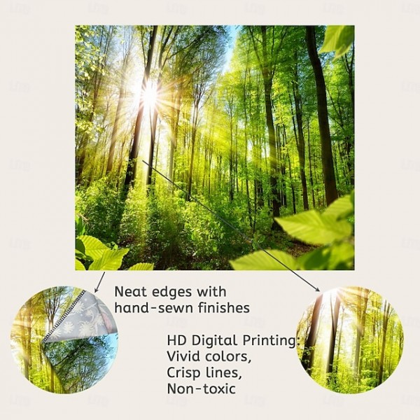 Landscape Forest Sunshine Hanging Tapestry Wall Art Large Tapestry Mural Decor Photograph Backdrop Blanket Curtain Home Bedroom Living Room Decoration Landscape Forest Sunshine Hanging Tapestry Wall Art Large Tapestry Mural Decor Photograph Backdrop Blanket Curtain Home Bedroom Living Room Decoration