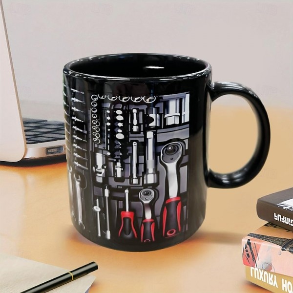 3D Print Mechanic Toolbox Set Mug, Ceramic Coffee Mug, Mechanic Toolbox Print Cup,Gifts for Men 3D Print Mechanic Toolbox Set Mug, Ceramic Coffee Mug, Mechanic Toolbox Print Cup,Gifts for Men