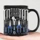 3D Print Mechanic Toolbox Set Mug, Ceramic Coffee Mug, Mechanic Toolbox Print Cup,Gifts for Men 3D Print Mechanic Toolbox Set Mug, Ceramic Coffee Mug, Mechanic Toolbox Print Cup,Gifts for Men
