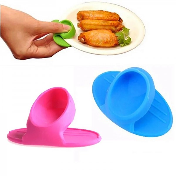 4pcs Kitchen Dishes Silicone Oven Heat Insulated Finger Glove Microwave Oven Mitts Silicone Non-slip Holder Kitchen Accessories Anti-scald Clip 4pcs Kitchen Dishes Silicone Oven Heat Insulated Finger Glove Microwave Oven Mitts Silicone Non-slip Holder Kitchen Accessories Anti-scald Clip