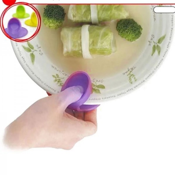 4pcs Kitchen Dishes Silicone Oven Heat Insulated Finger Glove Microwave Oven Mitts Silicone Non-slip Holder Kitchen Accessories Anti-scald Clip 4pcs Kitchen Dishes Silicone Oven Heat Insulated Finger Glove Microwave Oven Mitts Silicone Non-slip Holder Kitchen Accessories Anti-scald Clip