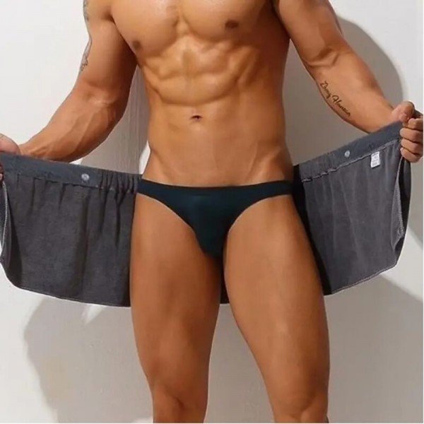 Men Soft Wearable Bath Towel Short Pants Soft Mircofiber Swimming Beach Quick Dry Towel Blanket Men Soft Wearable Bath Towel Short Pants Soft Mircofiber Swimming Beach Quick Dry Towel Blanket