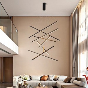 LED Pendant Light Dimmable 3/5/7Head Modern Kitchen Island Light Fixture,Adjustable Pendant Lighting for Kitchen Island,Black Led Chandelier for Dining Room,Bedroom 110-240V