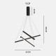 LED Pendant Light Dimmable 3/5/7Head Modern Kitchen Island Light Fixture,Adjustable Pendant Lighting for Kitchen Island,Black Led Chandelier for Dining Room,Bedroom 110-240V LED Pendant Light Dimmable 3/5/7Head Modern Kitchen Island Light Fixture,Adjustable Pendant Lighting for Kitchen Island,Black Led Chandelier for Dining Room,Bedroom 110-240V