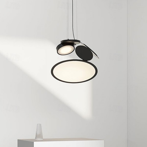 LED Pendant Light 1-Light 50 cm Lantern Design 3-Color-Light Acrylic Painted Finishes Modern Dining Room 110-240V LED Pendant Light 1-Light 50 cm Lantern Design 3-Color-Light Acrylic Painted Finishes Modern Dining Room 110-240V