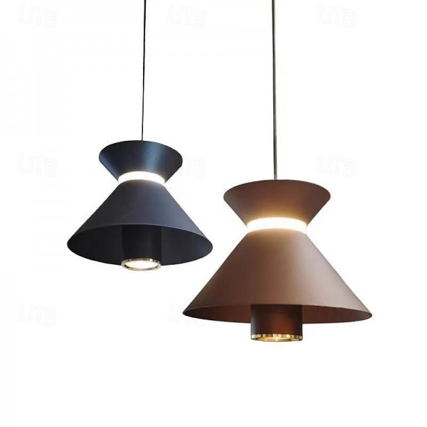 LED Pendant Light Kitchen Island Pendant Lamp 1-Light 15 cm Single Design Metal Painted Finishes Modern Nordic Style Bedroom Dining Room 110-240V LED Pendant Light Kitchen Island Pendant Lamp 1-Light 15 cm Single Design Metal Painted Finishes Modern Nordic Style Bedroom Dining Room 110-240V