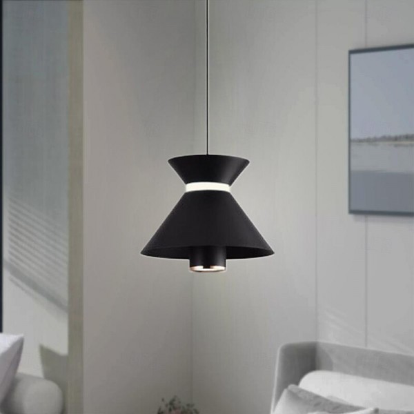 LED Pendant Light Kitchen Island Pendant Lamp 1-Light 15 cm Single Design Metal Painted Finishes Modern Nordic Style Bedroom Dining Room 110-240V LED Pendant Light Kitchen Island Pendant Lamp 1-Light 15 cm Single Design Metal Painted Finishes Modern Nordic Style Bedroom Dining Room 110-240V