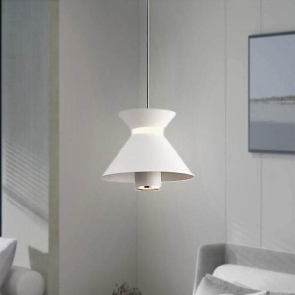 LED Pendant Light Kitchen Island Pendant Lamp 1-Light 15 cm Single Design Metal Painted Finishes Modern Nordic Style Bedroom Dining Room 110-240V LED Pendant Light Kitchen Island Pendant Lamp 1-Light 15 cm Single Design Metal Painted Finishes Modern Nordic Style Bedroom Dining Room 110-240V