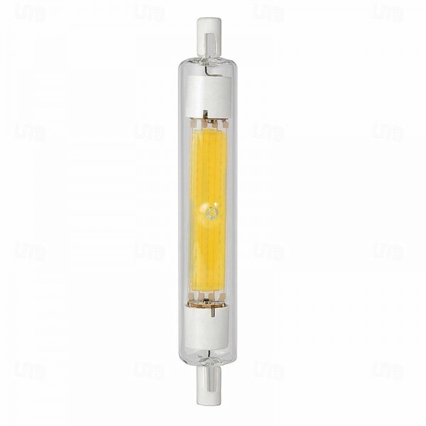 LED R7S Glass Tube COB Bulb Deep Dimmable No Flicker 118MM High Power R7S Corn Lamp J118 Replace Halogen Light AC110V 220V Lampshades LED R7S Glass Tube COB Bulb Deep Dimmable No Flicker 118MM High Power R7S Corn Lamp J118 Replace Halogen Light AC110V 220V Lampshades