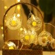 Led Daisy String Light Mini Fairy Garland Light String Battery Operated, Night Light White Light Warm Luster Light String Room Garden Courtyard Balcony Decoration Hanging Light 1.5M 10LED/3M 20LED Led Daisy String Light Mini Fairy Garland Light String Battery Operated, Night Light White Light Warm Luster Light String Room Garden Courtyard Balcony Decoration Hanging Light 1.5M 10LED/3M 20LED