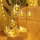 Led Daisy String Light Mini Fairy Garland Light String Battery Operated, Night Light White Light Warm Luster Light String Room Garden Courtyard Balcony Decoration Hanging Light 1.5M 10LED/3M 20LED Led Daisy String Light Mini Fairy Garland Light String Battery Operated, Night Light White Light Warm Luster Light String Room Garden Courtyard Balcony Decoration Hanging Light 1.5M 10LED/3M 20LED