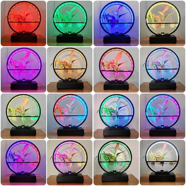 1pc LED Plant Growth Light with BT Speaker, Fish Tank, Water Scenery Decorative Lamp Desktop Ornament Suitable for Office Living Room Bedroom Restaurant Decoration 1pc LED Plant Growth Light with BT Speaker, Fish Tank, Water Scenery Decorative Lamp Desktop Ornament Suitable for Office Living Room Bedroom Restaurant Decoration