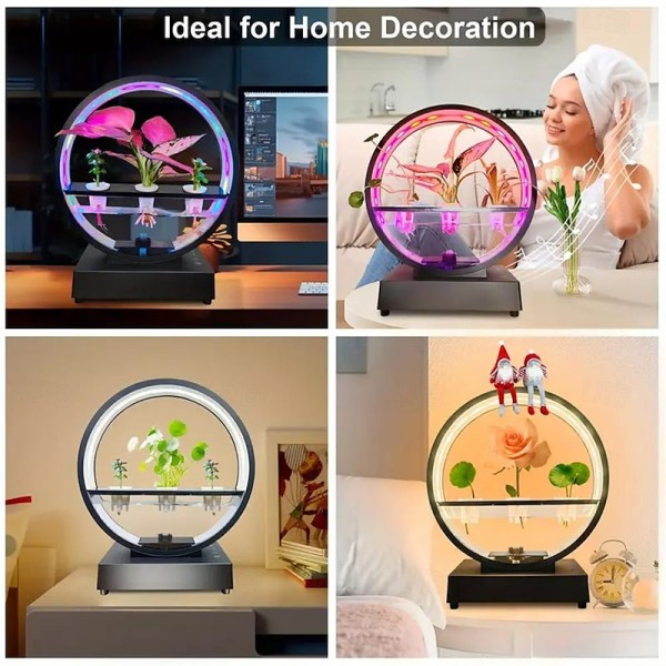 1pc LED Plant Growth Light with BT Speaker, Fish Tank, Water Scenery Decorative Lamp Desktop Ornament Suitable for Office Living Room Bedroom Restaurant Decoration 1pc LED Plant Growth Light with BT Speaker, Fish Tank, Water Scenery Decorative Lamp Desktop Ornament Suitable for Office Living Room Bedroom Restaurant Decoration