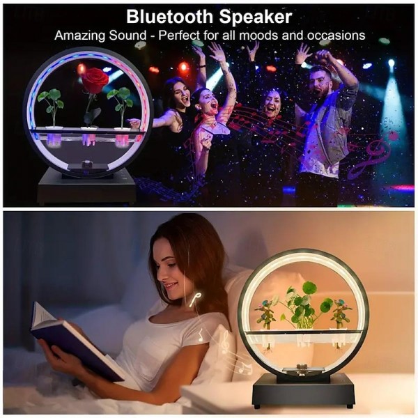 1pc LED Plant Growth Light with BT Speaker, Fish Tank, Water Scenery Decorative Lamp Desktop Ornament Suitable for Office Living Room Bedroom Restaurant Decoration 1pc LED Plant Growth Light with BT Speaker, Fish Tank, Water Scenery Decorative Lamp Desktop Ornament Suitable for Office Living Room Bedroom Restaurant Decoration