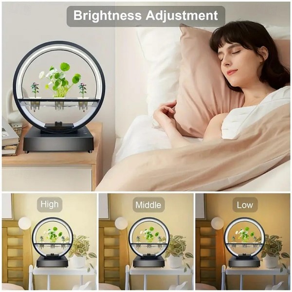 1pc LED Plant Growth Light with BT Speaker, Fish Tank, Water Scenery Decorative Lamp Desktop Ornament Suitable for Office Living Room Bedroom Restaurant Decoration 1pc LED Plant Growth Light with BT Speaker, Fish Tank, Water Scenery Decorative Lamp Desktop Ornament Suitable for Office Living Room Bedroom Restaurant Decoration