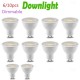 6/10pcs Dimmable Gu10 LED Bulbs, LED Downlight Spotlight 38 Degree Energy Saving Light Bulbs 220~240V Indoor Lighting 6/10pcs Dimmable Gu10 LED Bulbs, LED Downlight Spotlight 38 Degree Energy Saving Light Bulbs 220~240V Indoor Lighting
