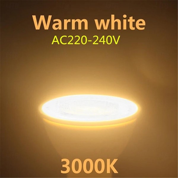 6/10pcs Dimmable Gu10 LED Bulbs, LED Downlight Spotlight 38 Degree Energy Saving Light Bulbs 220~240V Indoor Lighting 6/10pcs Dimmable Gu10 LED Bulbs, LED Downlight Spotlight 38 Degree Energy Saving Light Bulbs 220~240V Indoor Lighting