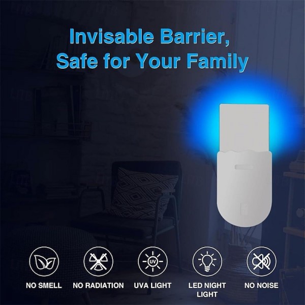 Bug Zapper Indoor Plug-in Mosquito Killer Flying Insect Trap for Flies Fruit Flies Moths & Gnats with Adjustable Brightness UV Attractant Catcher & Night Light 1 Device 5 Glue Card Refills Bug Zapper Indoor Plug-in Mosquito Killer Flying Insect Trap for Flies Fruit Flies Moths & Gnats with Adjustable Brightness UV Attractant Catcher & Night Light 1 Device 5 Glue Card Refills