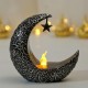 LED Star Moon Candle Light Eid al-Fitr Mubarak Festival Decor Night Light Muslim Holiday Home Decoration Lantern LED Star Moon Candle Light Eid al-Fitr Mubarak Festival Decor Night Light Muslim Holiday Home Decoration Lantern