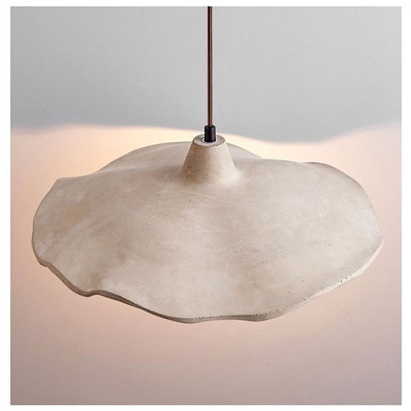 French Rustic Style Hanging Light, Creative Flower Type Concrete Chandelier, E27 Light Source Single-Head Cement Pendant Lamp, Flush Mount Installation Lighting Fixtures French Rustic Style Hanging Light, Creative Flower Type Concrete Chandelier, E27 Light Source Single-Head Cement Pendant Lamp, Flush Mount Installation Lighting Fixtures