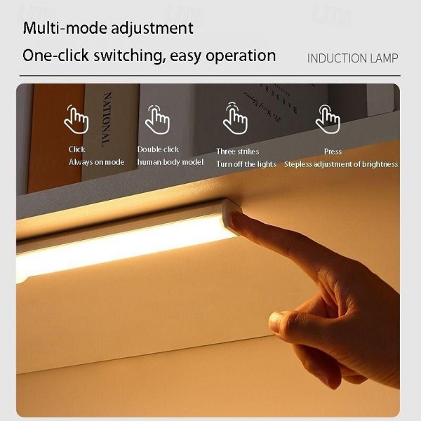LED Motion Sensor Cabinet Light Magnetic Wireless Motion Sensor Wardrobe Light Homelife USB Rechargeable Light Bar Upgrade Your Home LED Motion Sensor Cabinet Light Magnetic Wireless Motion Sensor Wardrobe Light Homelife USB Rechargeable Light Bar Upgrade Your Home