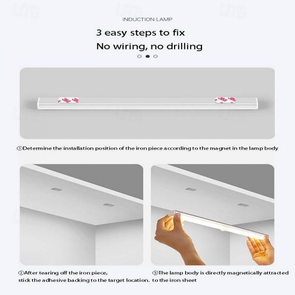 LED Motion Sensor Cabinet Light Magnetic Wireless Motion Sensor Wardrobe Light Homelife USB Rechargeable Light Bar Upgrade Your Home LED Motion Sensor Cabinet Light Magnetic Wireless Motion Sensor Wardrobe Light Homelife USB Rechargeable Light Bar Upgrade Your Home