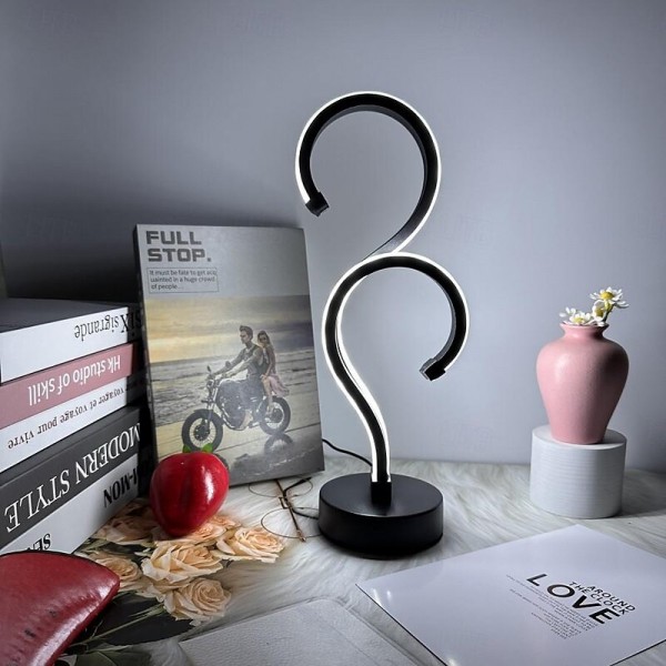 Modern LED Strip Table Lamp Simple Romantic Ambient Small Desk Lamps for Bedroom Bedside Study Computer Desktop Lights Modern LED Strip Table Lamp Simple Romantic Ambient Small Desk Lamps for Bedroom Bedside Study Computer Desktop Lights