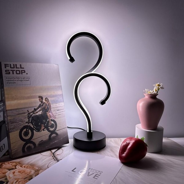 Modern LED Strip Table Lamp Simple Romantic Ambient Small Desk Lamps for Bedroom Bedside Study Computer Desktop Lights Modern LED Strip Table Lamp Simple Romantic Ambient Small Desk Lamps for Bedroom Bedside Study Computer Desktop Lights