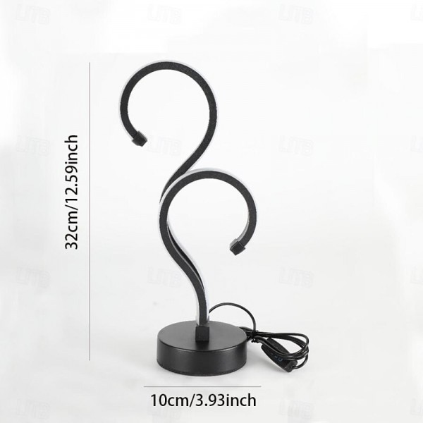 Modern LED Strip Table Lamp Simple Romantic Ambient Small Desk Lamps for Bedroom Bedside Study Computer Desktop Lights Modern LED Strip Table Lamp Simple Romantic Ambient Small Desk Lamps for Bedroom Bedside Study Computer Desktop Lights