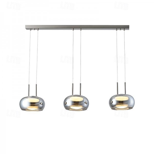 LED Pendant Light Glass Lampshade Modern 1-Light 23 cm Bedroom Dining Room 85-265V LED Pendant Light Glass Lampshade Modern 1-Light 23 cm Bedroom Dining Room 85-265V