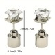 2PCS LED Earring Light Up Crown Glowing Crystal Stainless Ear Drop Ear Stud Earring Jewelry 2PCS LED Earring Light Up Crown Glowing Crystal Stainless Ear Drop Ear Stud Earring Jewelry