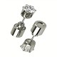 2PCS LED Earring Light Up Crown Glowing Crystal Stainless Ear Drop Ear Stud Earring Jewelry 2PCS LED Earring Light Up Crown Glowing Crystal Stainless Ear Drop Ear Stud Earring Jewelry
