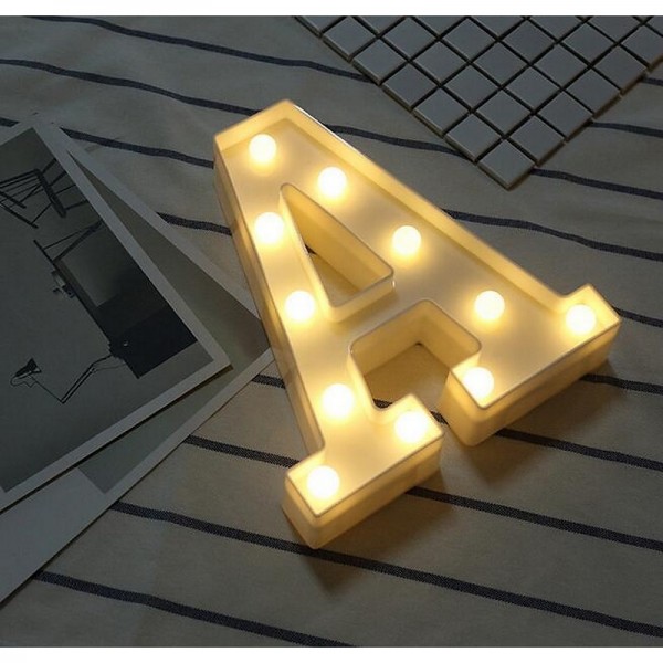 LED Letter Lights Sign 26 Letters Alphabet Light Up Letters Sign for Night Light Wedding Birthday Party Battery Powered Christmas Dorm Lamp Home Bar Decoration LED Letter Lights Sign 26 Letters Alphabet Light Up Letters Sign for Night Light Wedding Birthday Party Battery Powered Christmas Dorm Lamp Home Bar Decoration