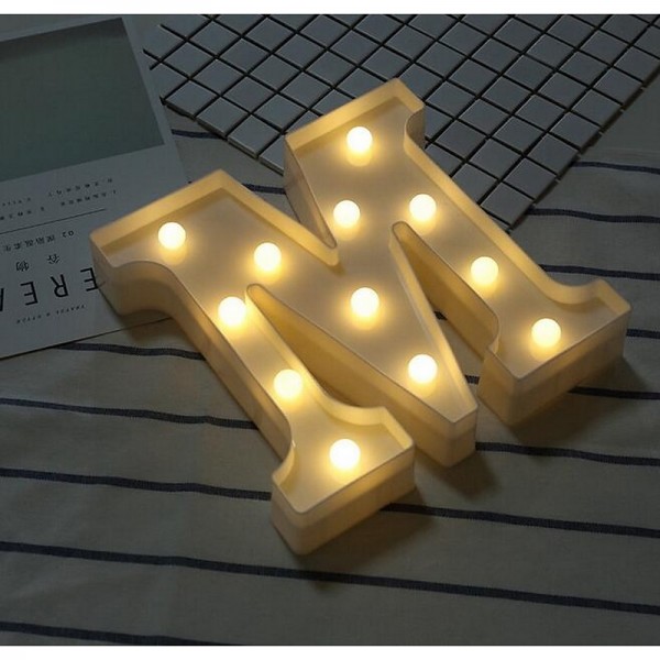 LED Letter Lights Sign 26 Letters Alphabet Light Up Letters Sign for Night Light Wedding Birthday Party Battery Powered Christmas Dorm Lamp Home Bar Decoration LED Letter Lights Sign 26 Letters Alphabet Light Up Letters Sign for Night Light Wedding Birthday Party Battery Powered Christmas Dorm Lamp Home Bar Decoration