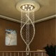 8-Light 60 cm Line Design Modern Pendant Light Crystal Bulb Included Designers Chandelier Metal Electroplated Chic Modern Living Room(Bulb not included ) 8-Light 60 cm Line Design Modern Pendant Light Crystal Bulb Included Designers Chandelier Metal Electroplated Chic Modern Living Room(Bulb not included )
