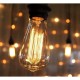 3pcs 40W Edison Vintage Incandescent Light Bulb Dimmable E26 E27 ST64 Candelabra Filament Amber Warm White for Lighting Fixture 220-240V 3pcs 40W Edison Vintage Incandescent Light Bulb Dimmable E26 E27 ST64 Candelabra Filament Amber Warm White for Lighting Fixture 220-240V