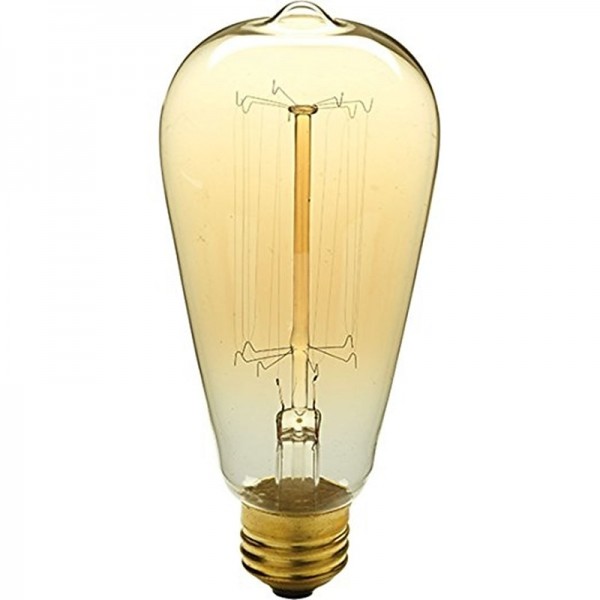 3pcs 40W Edison Vintage Incandescent Light Bulb Dimmable E26 E27 ST64 Candelabra Filament Amber Warm White for Lighting Fixture 220-240V 3pcs 40W Edison Vintage Incandescent Light Bulb Dimmable E26 E27 ST64 Candelabra Filament Amber Warm White for Lighting Fixture 220-240V